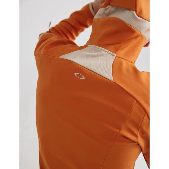 OAKLEY Latitude Arc Full Zip‎ Jacket size XL Orange New With Tags - Picture 4 of 6
